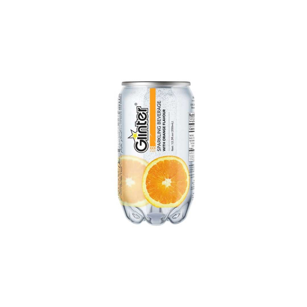 Glinter Sparkling Orange Flavour 350Ml
