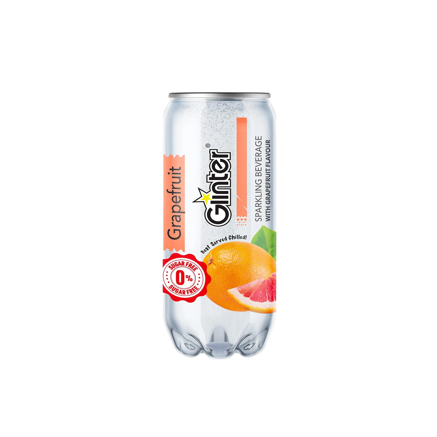 Glinter Sparkinlg Sugar Free Grapefruit Flavour 300Ml