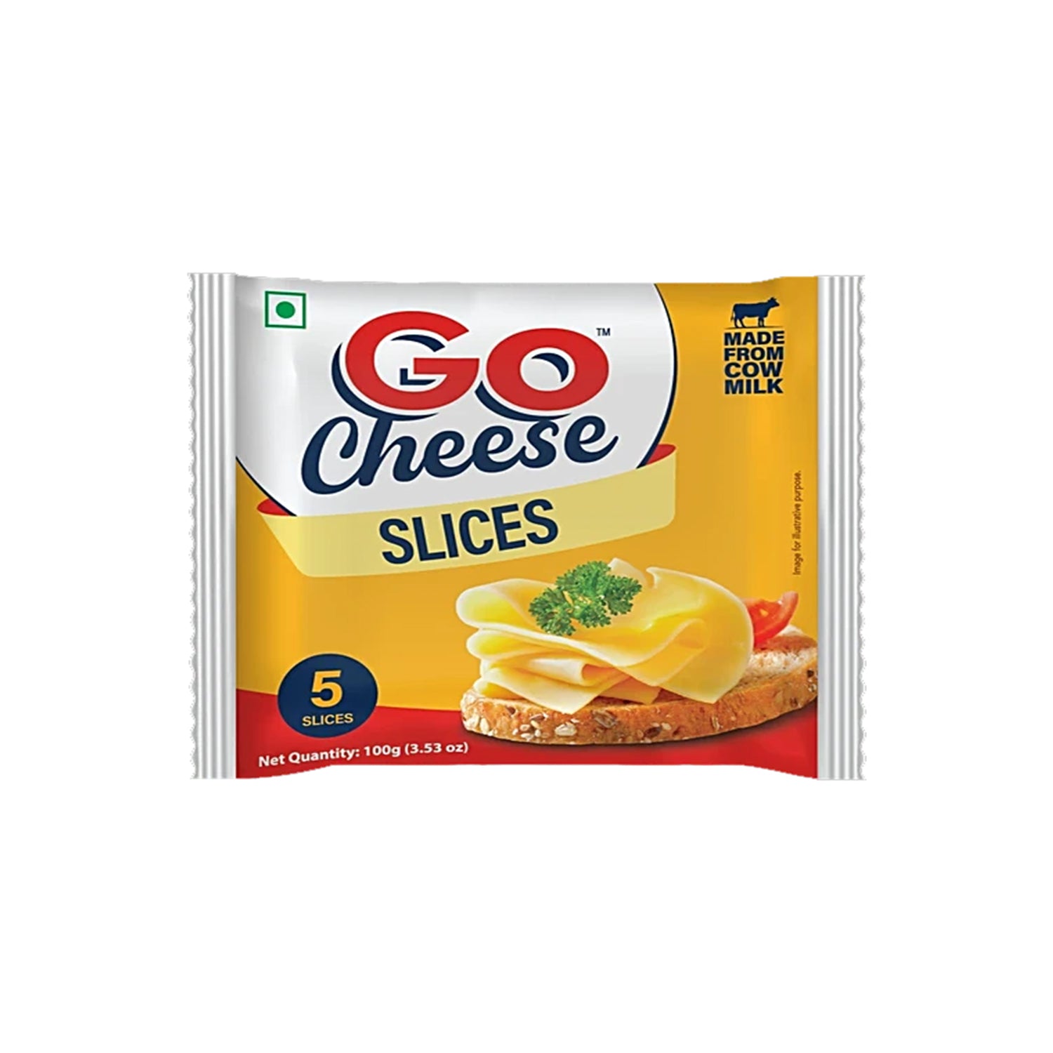 Go Cheese Slice 100Gm
