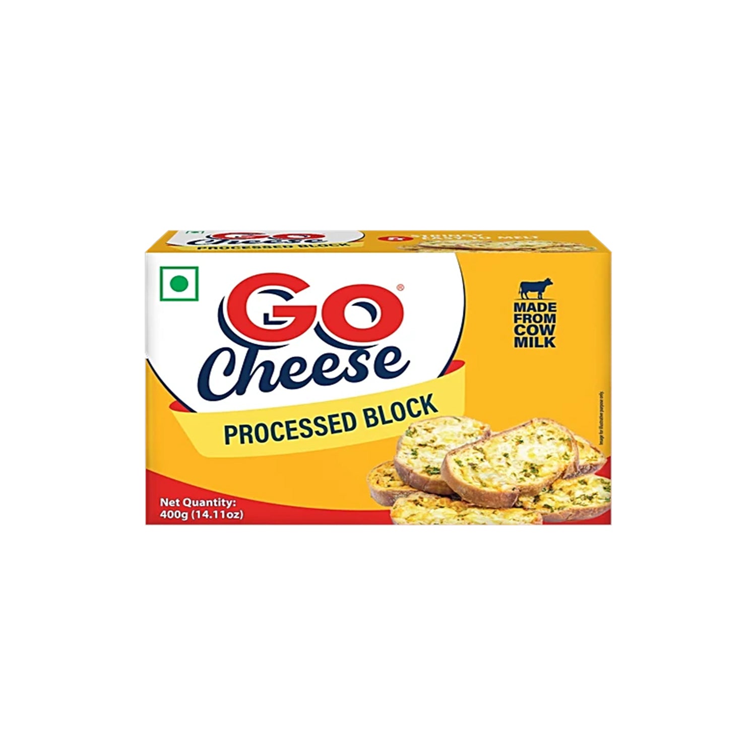Go Processed Cheese 400Gm