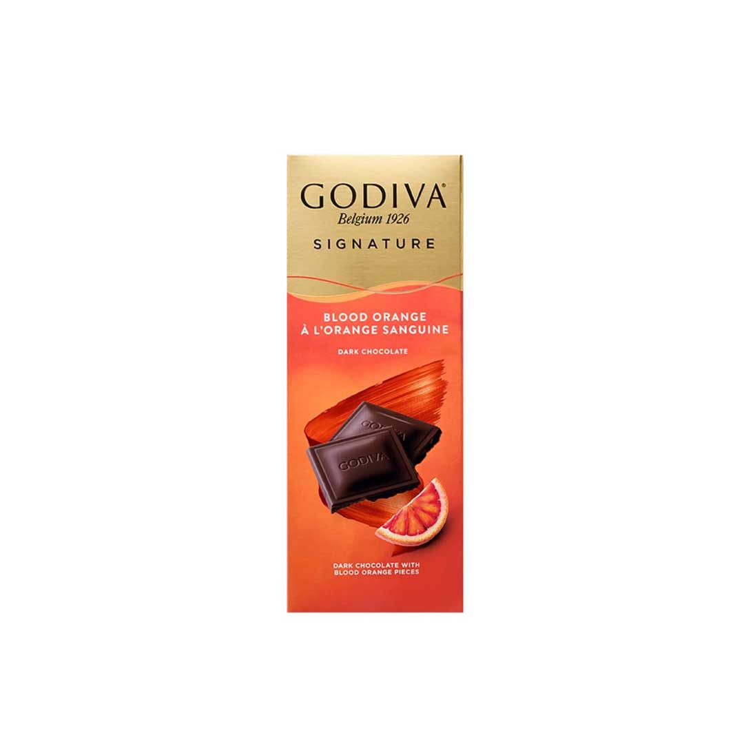 Godiva Blood Orange Dark Chocolate 90Gm