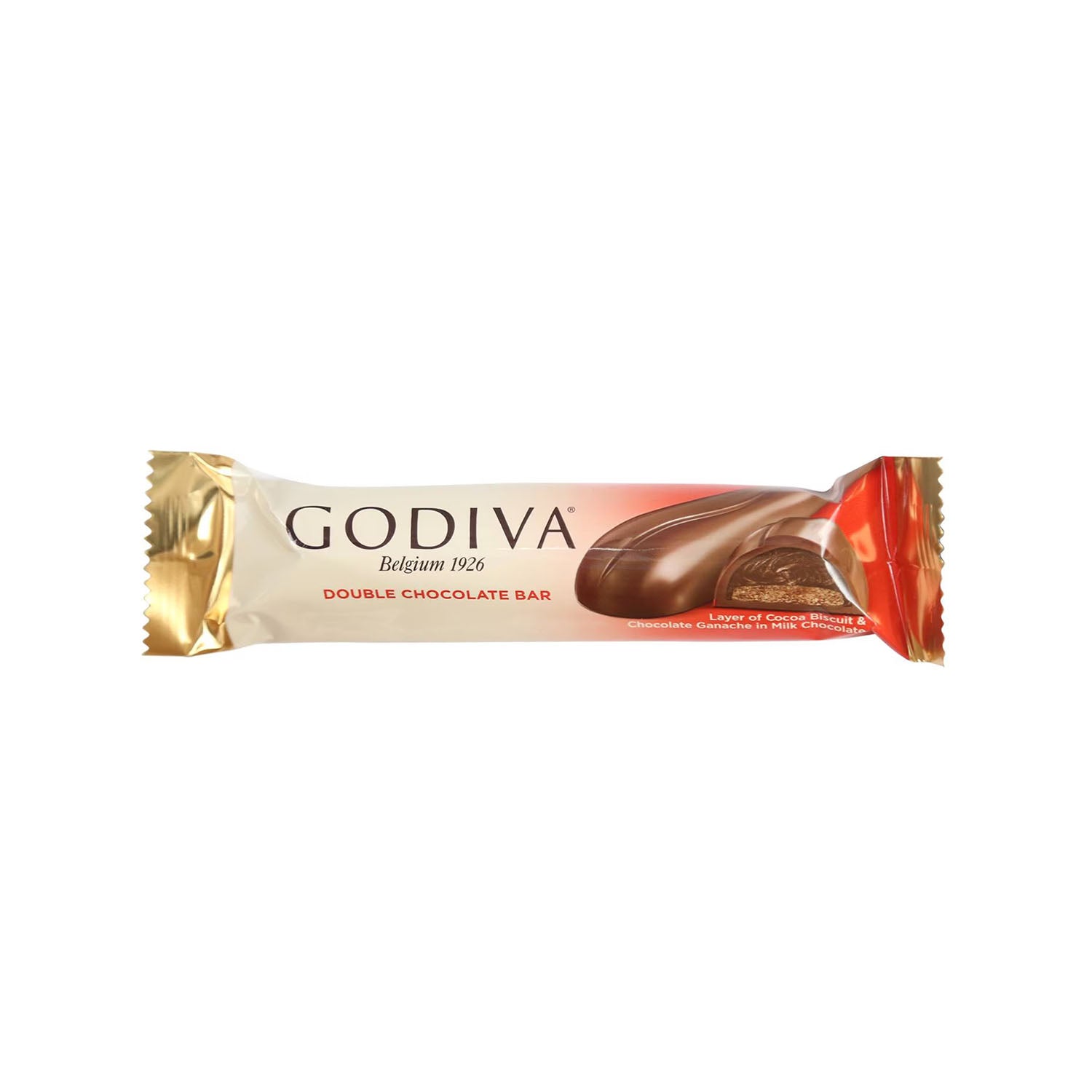 Godiva Double Chocolate Bar 30Gm