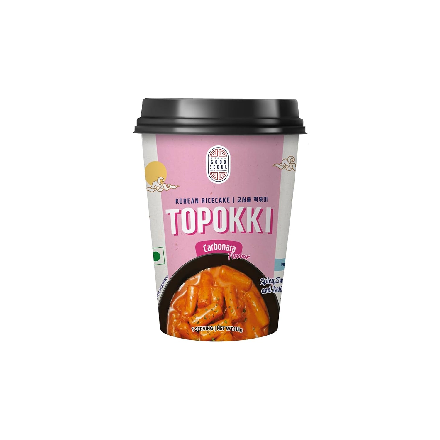 Good Seoul Topokki Rice Cake Carbonara Fiv 113Gm