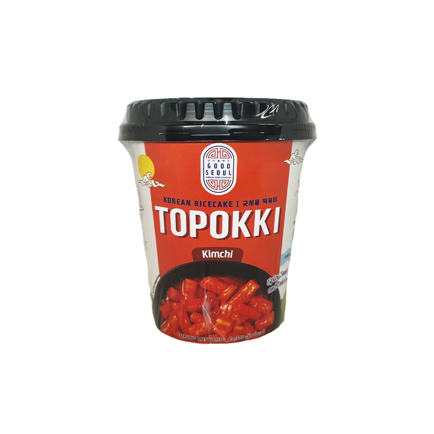 Good Seoul Topokki Rice Cake Kimchi Fiv 113Gm