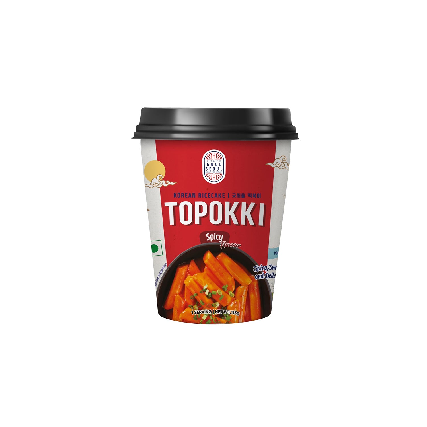 Good Seoul Topokki Rice Cake Spicy Fiv 113Gm