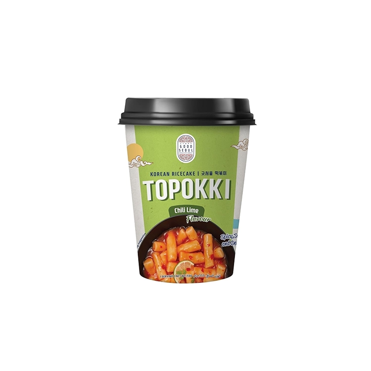 Good Seoul Topokki Rice Chili Lime Fiv 113Gm
