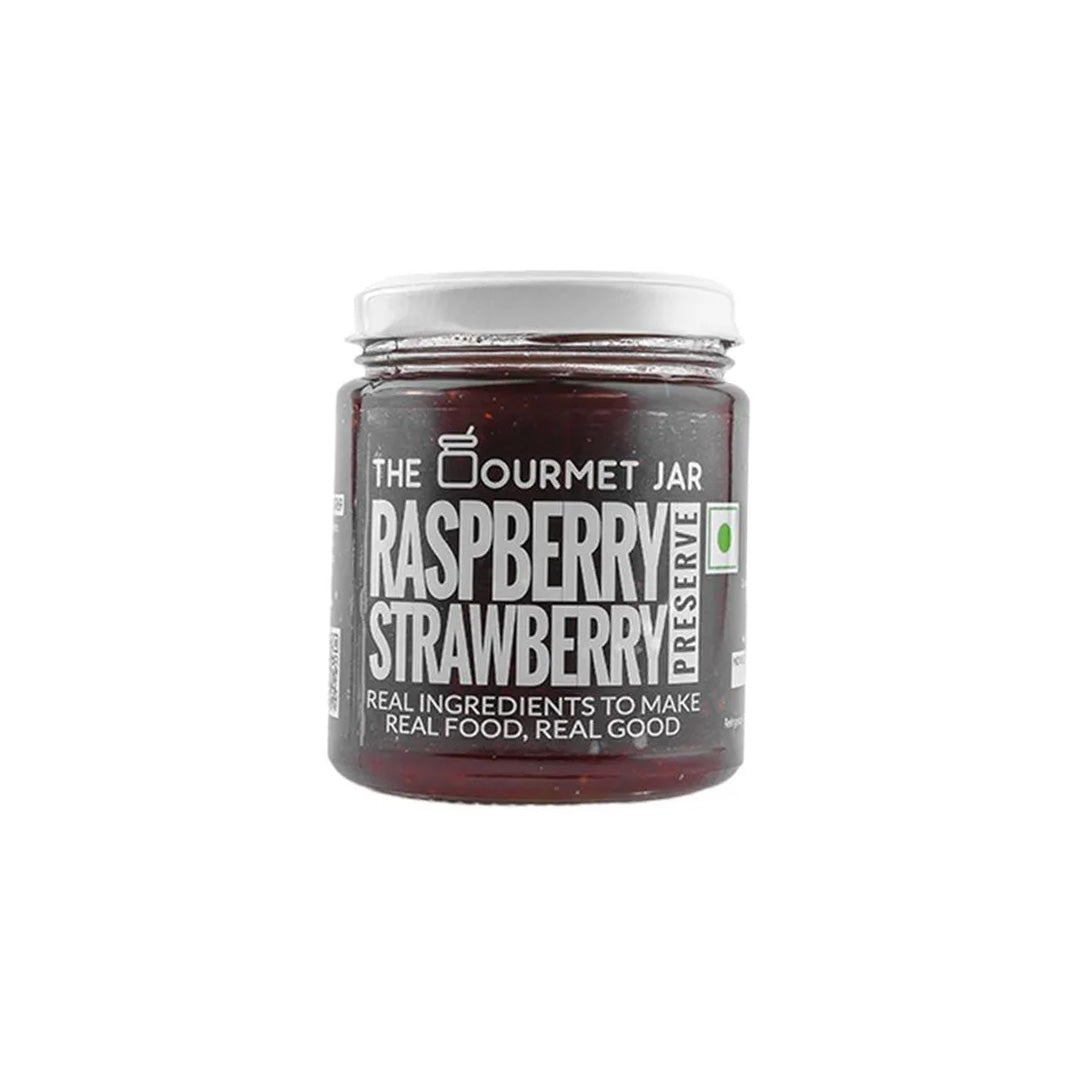 Gourmet Jar Raspberry Strawberry Preserve 230Gm