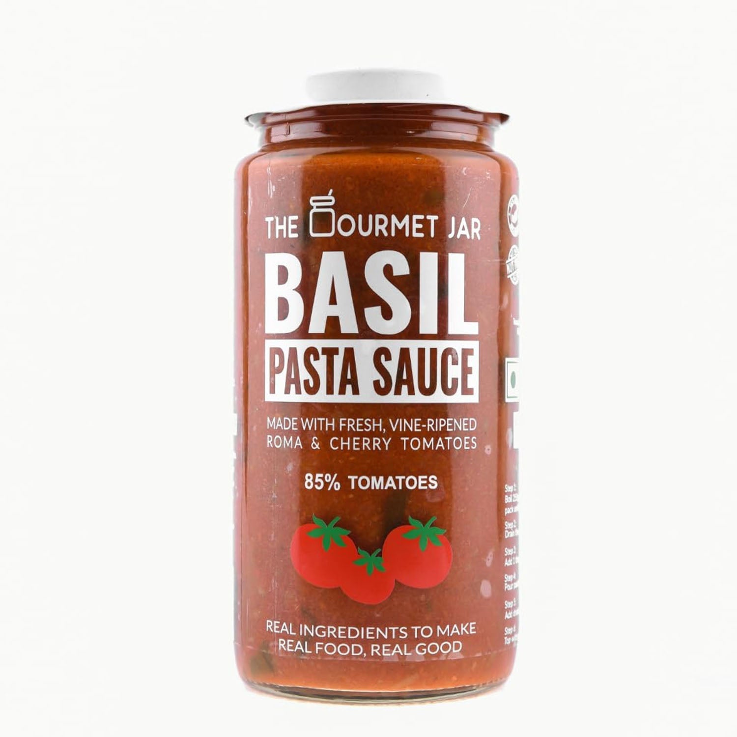 Gourmet Jar Ag Basil Pasta Sauce 300Gm