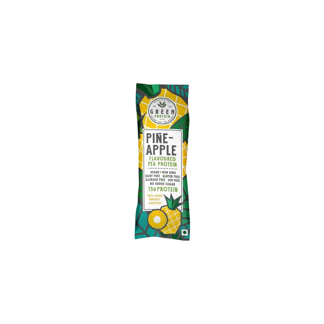Green Protein Pineapple Flv Protein 23Gm
