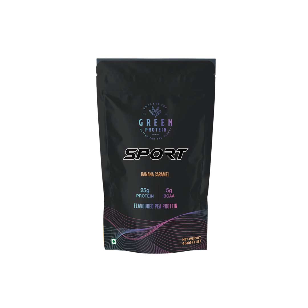 Green Protein Sport Banana Caramel 33Gm