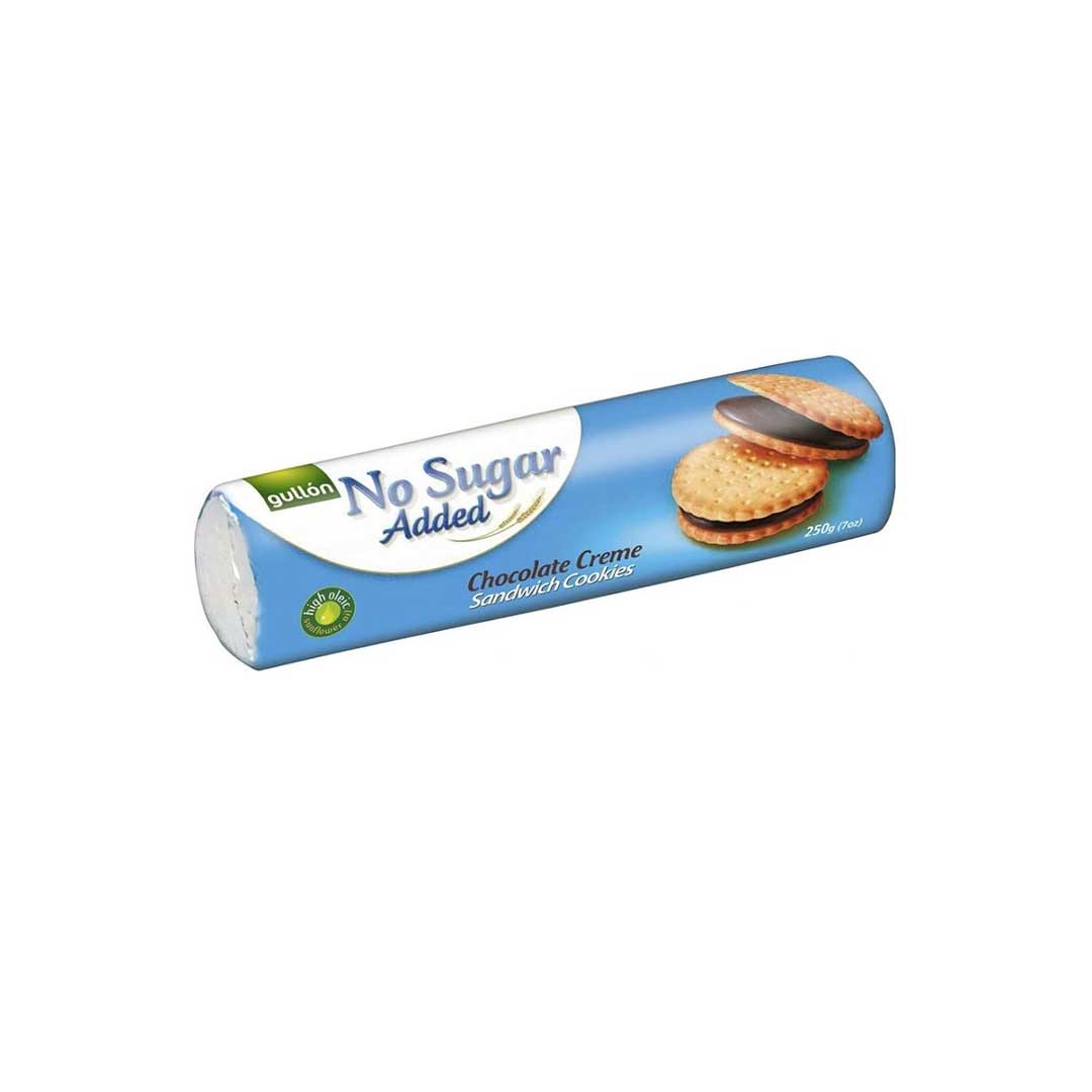 Gullon Sf Choco Cream Sandwich Cookies 250Gm