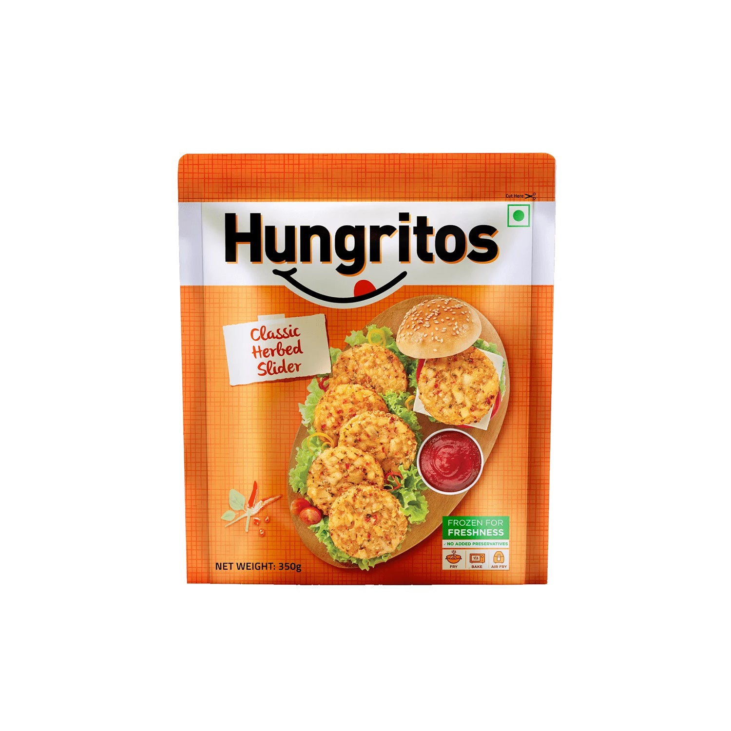 Hungritos Classic Herbed Slider 350Gm