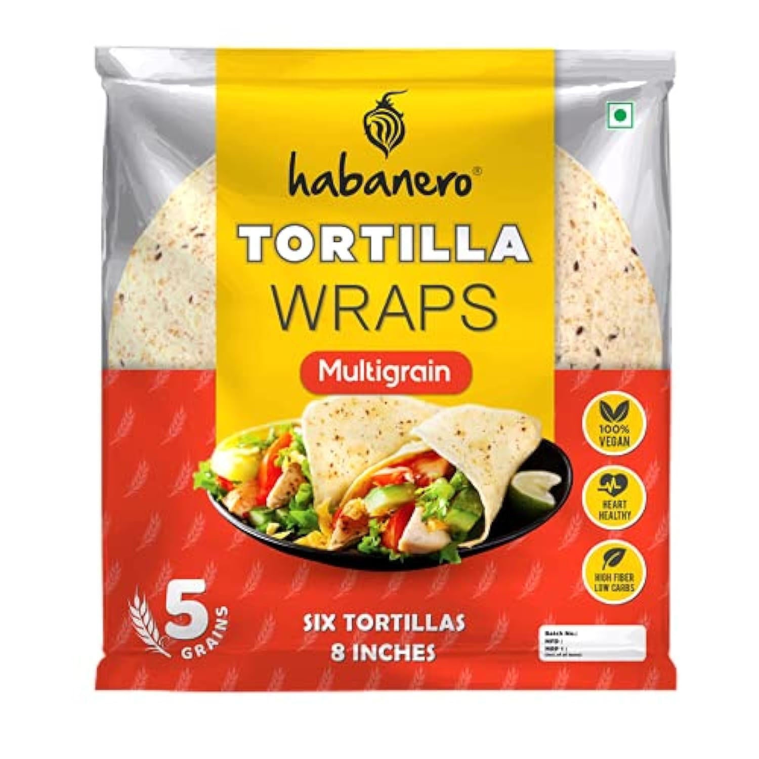 Habanero Multigrain Wraps 8Inch 330Gm