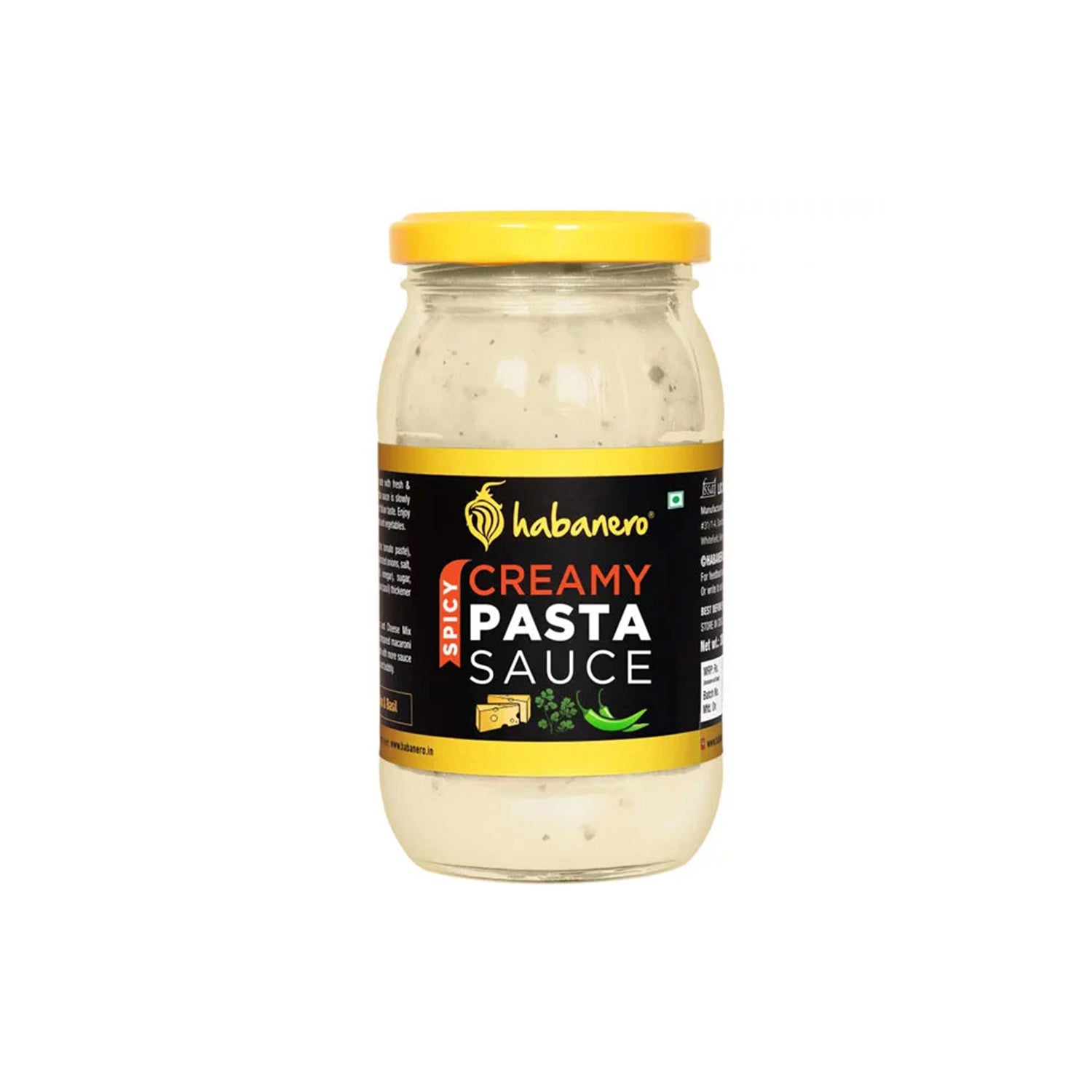 Habanero Spicy Creamy Pasta Sauce 350Gm
