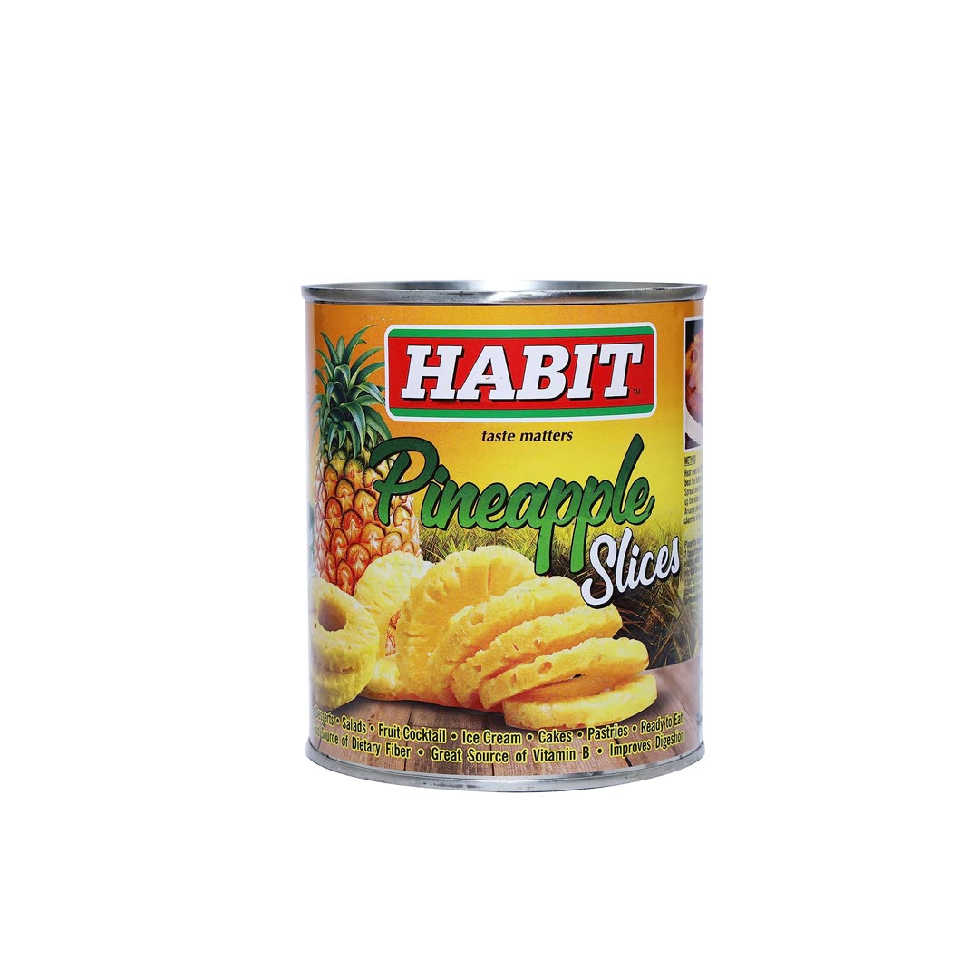 Habit Pineapple Slice 850Gm