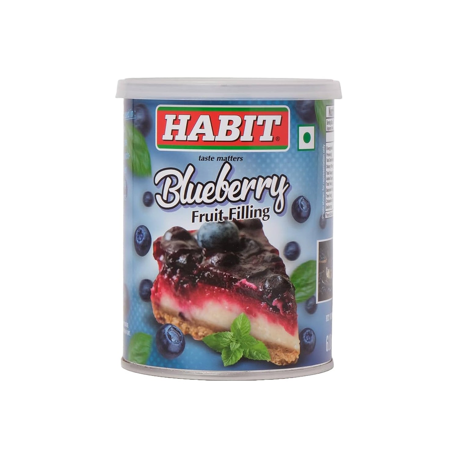 Habit Bluebrry Fruit Filling 610Gm