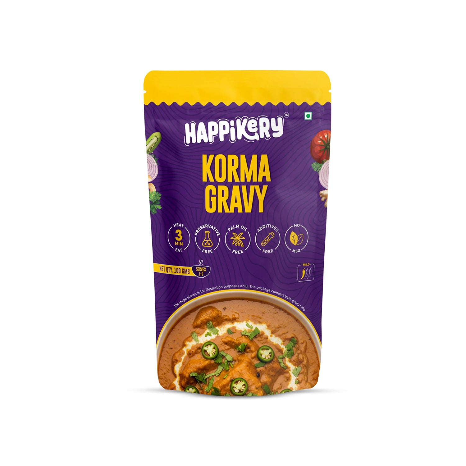 Happikery Korma Base Gravy 100Gm