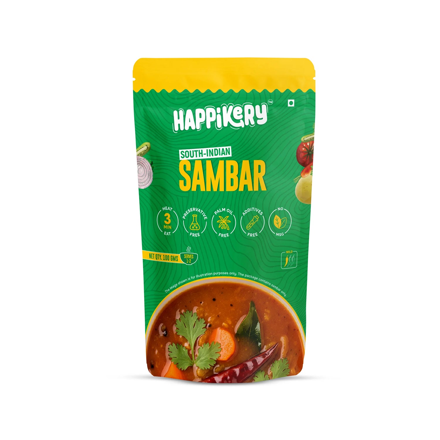 Happikery South Indian Sambar 100Gm