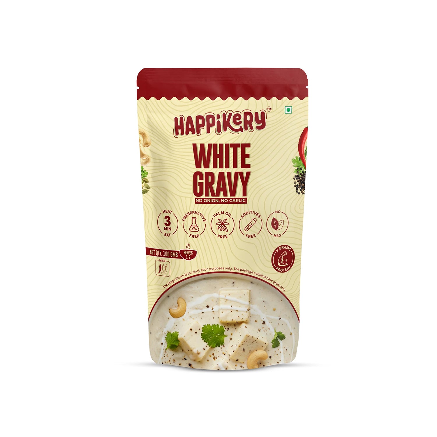 Happikery White Base Gravy 100Gm