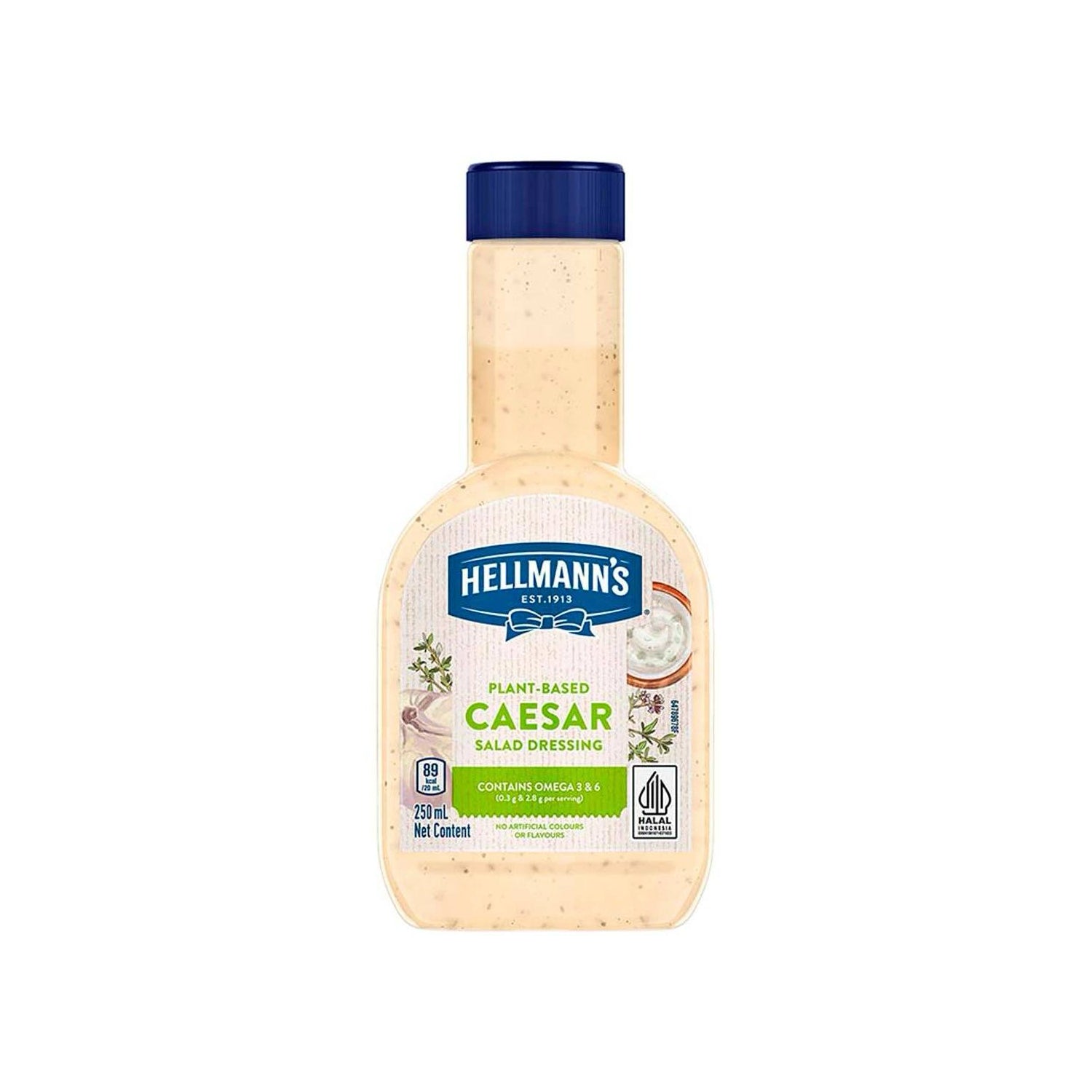 Hellmanns Caesar Salad Dressing 250Ml