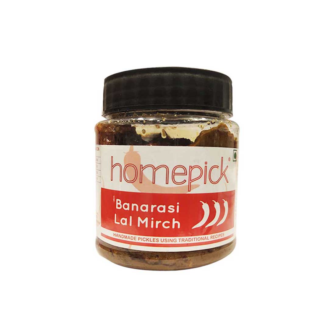 Homepick Banarasi Lal Mirch Pickle 250Gm