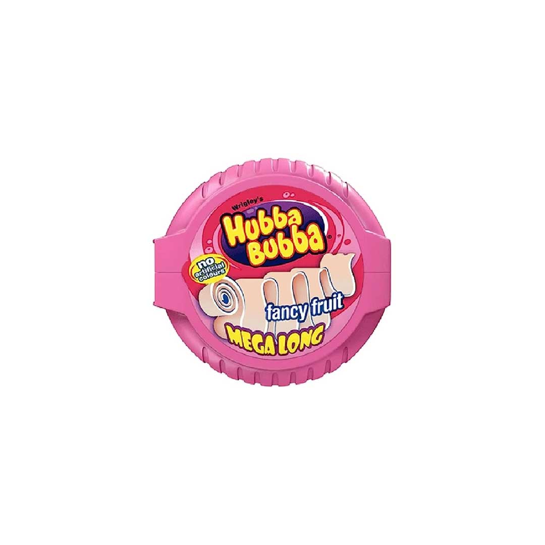 Hubba Bubba Gum Fancy Fruit Mega Long 56Gm