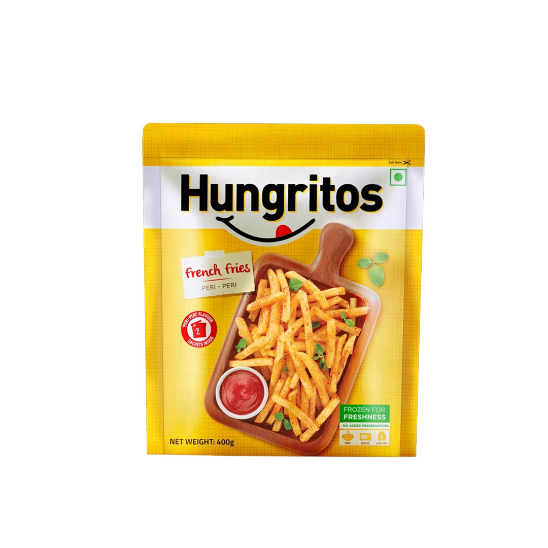 Hungritos French Fries Peri Peri 400Gm