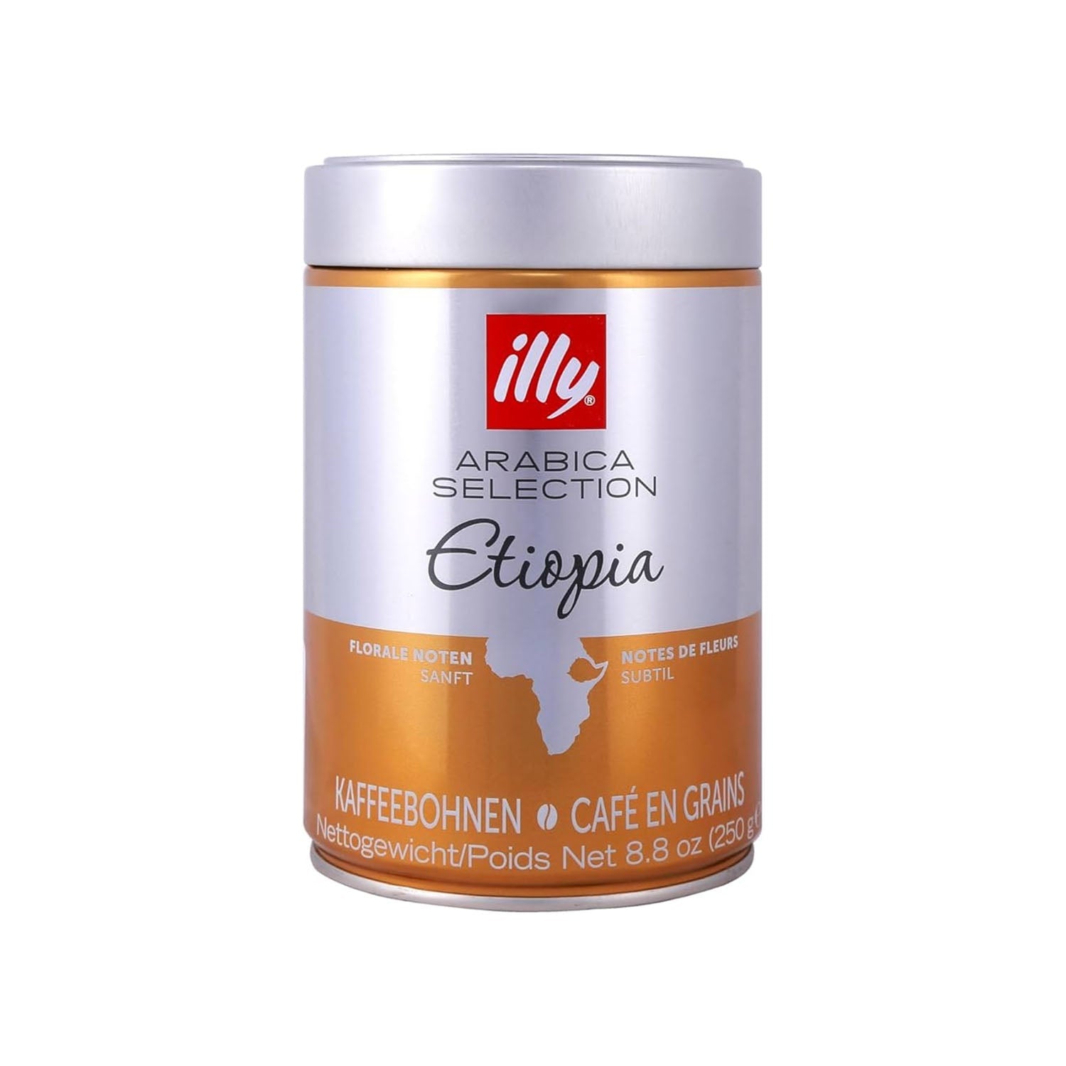 Illy Arabica Etiopia Coffee Beans 250Gm