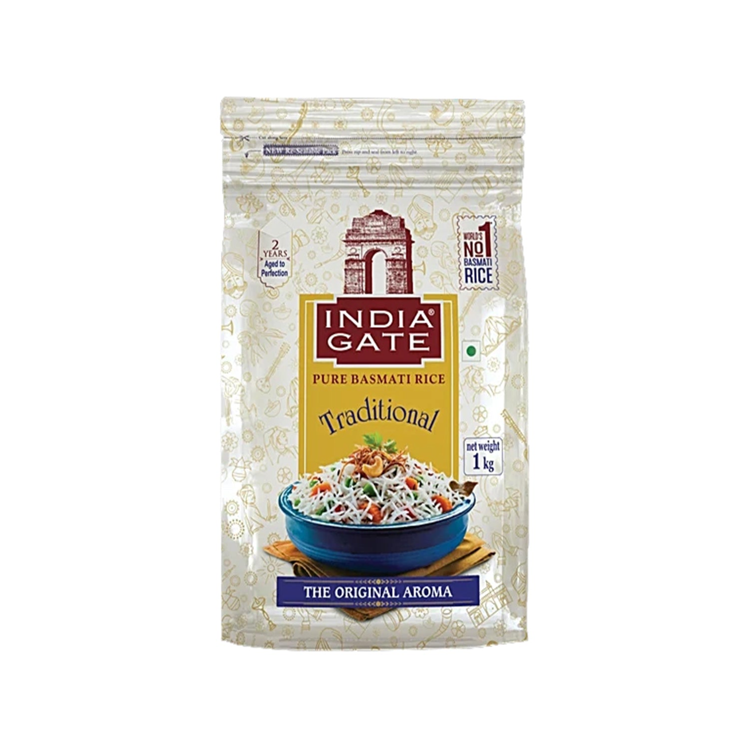 India Gate Basmati Traditional Rice 1Kg