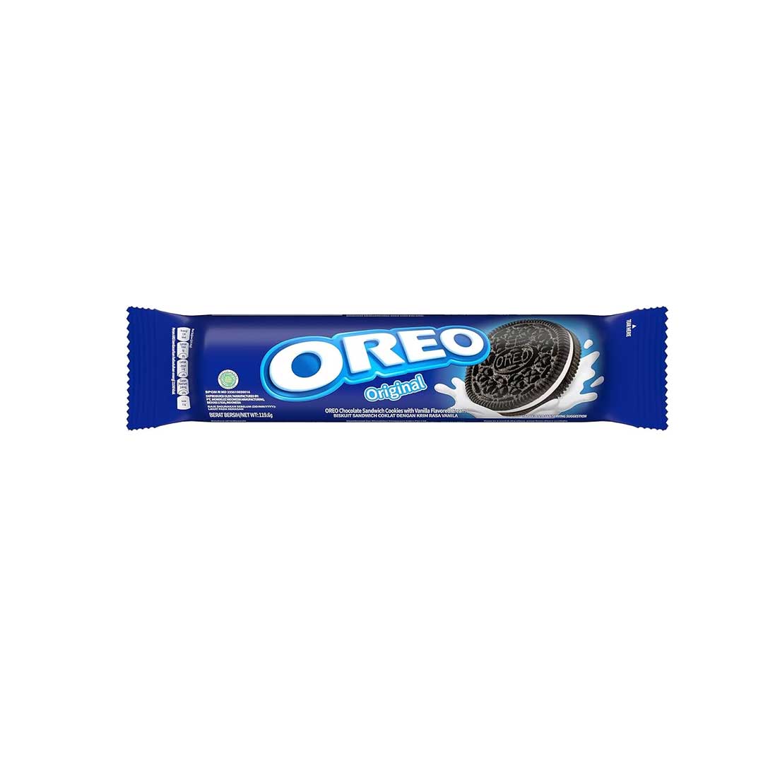 Int Oreo Original Vanilla Biscuits 119.6Gm
