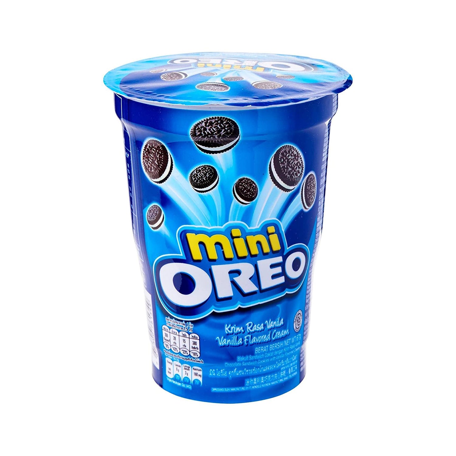 Intl Oreo Crm Bis Mini Vanilla Cup 67Gm