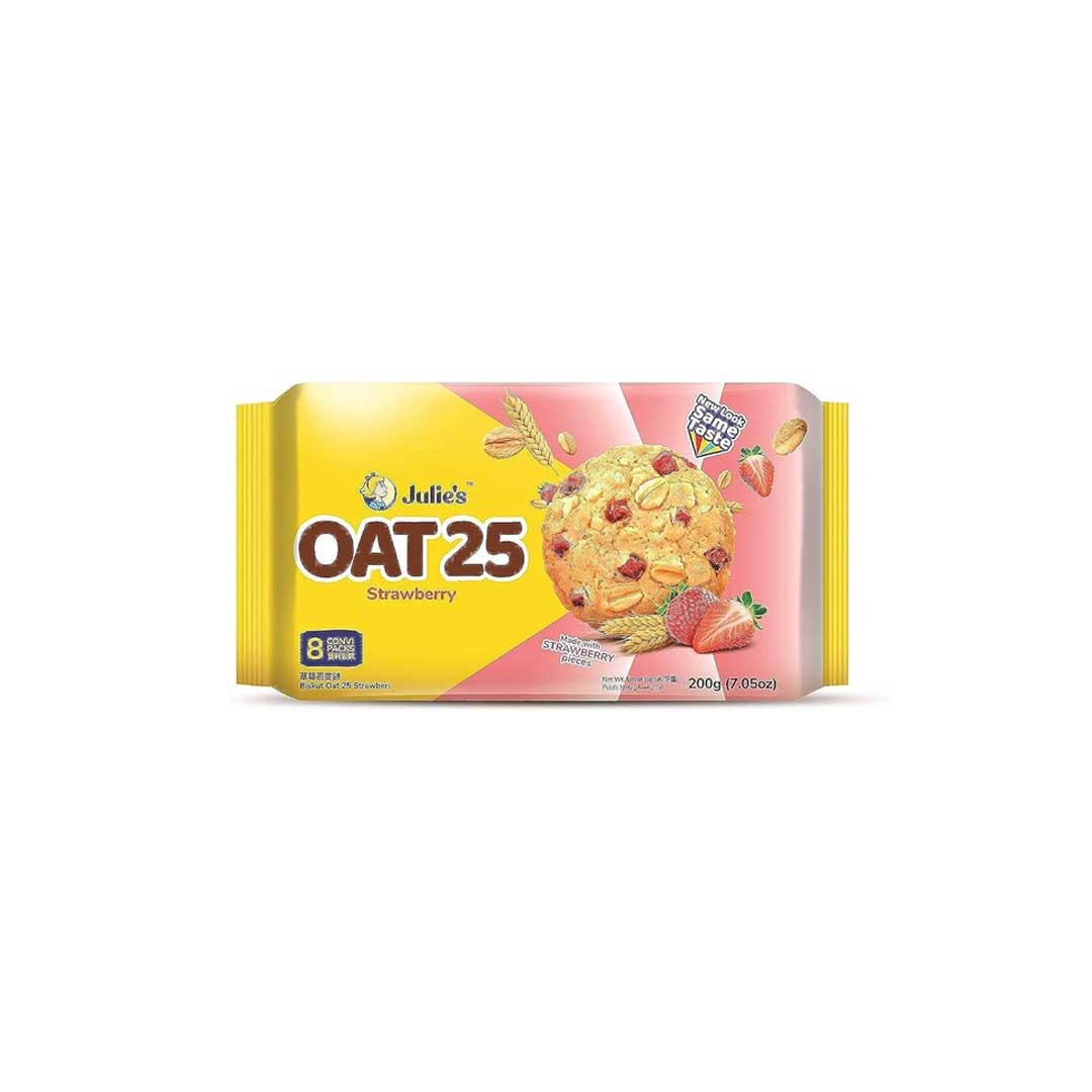 Julies Oat 25 Strawberry 200Gm