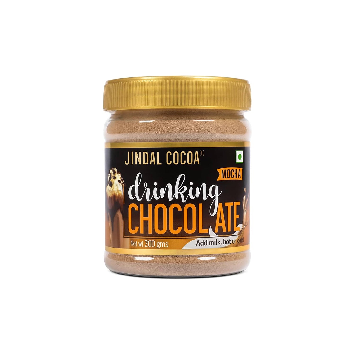 Jindal Cocoa Drinking Chocolate-Mocha 200Gm