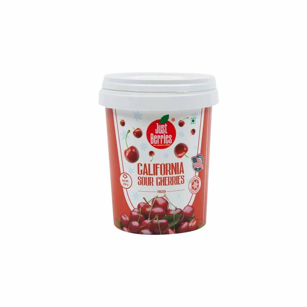 Just Berries Frozen California Sour Cherries 250Gm