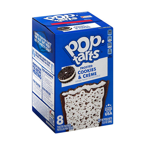 Kelloggs Poptarts Frst Cookies Creme 384Gm