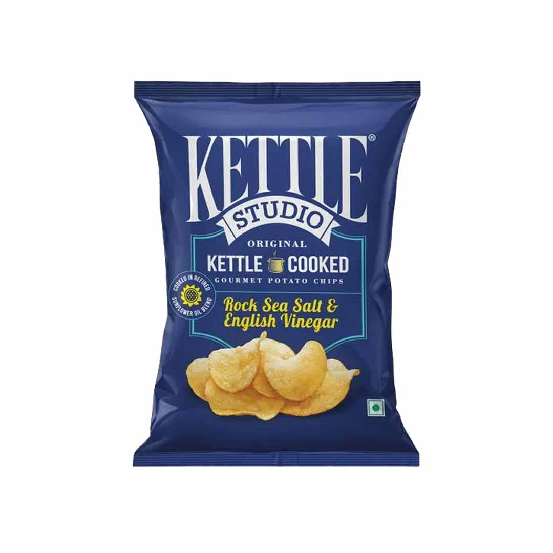 Kettle Rock Sea Salt & English Vinegar 125Gm