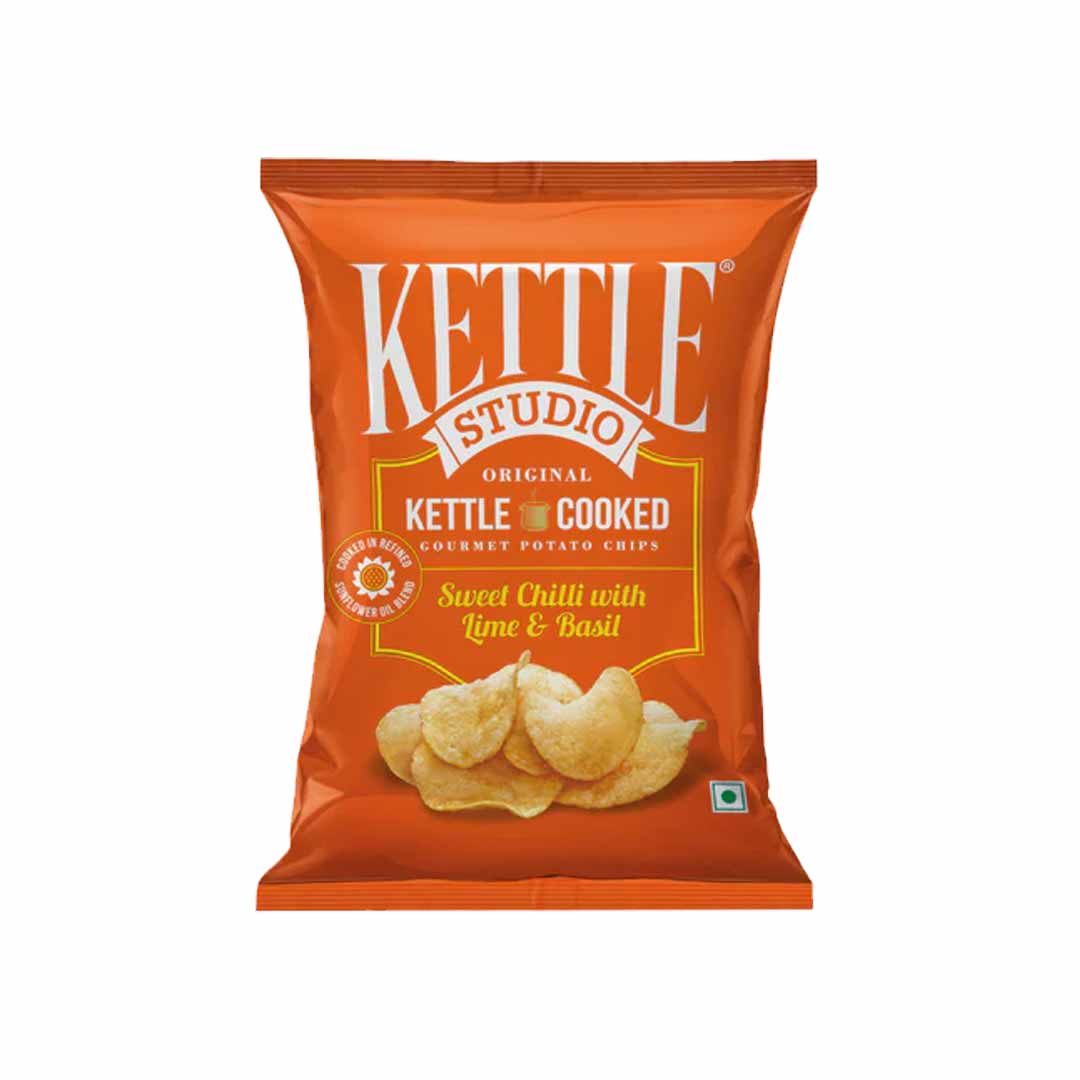 Kettle Sweet Chilli With Lime & Basil 125Gm