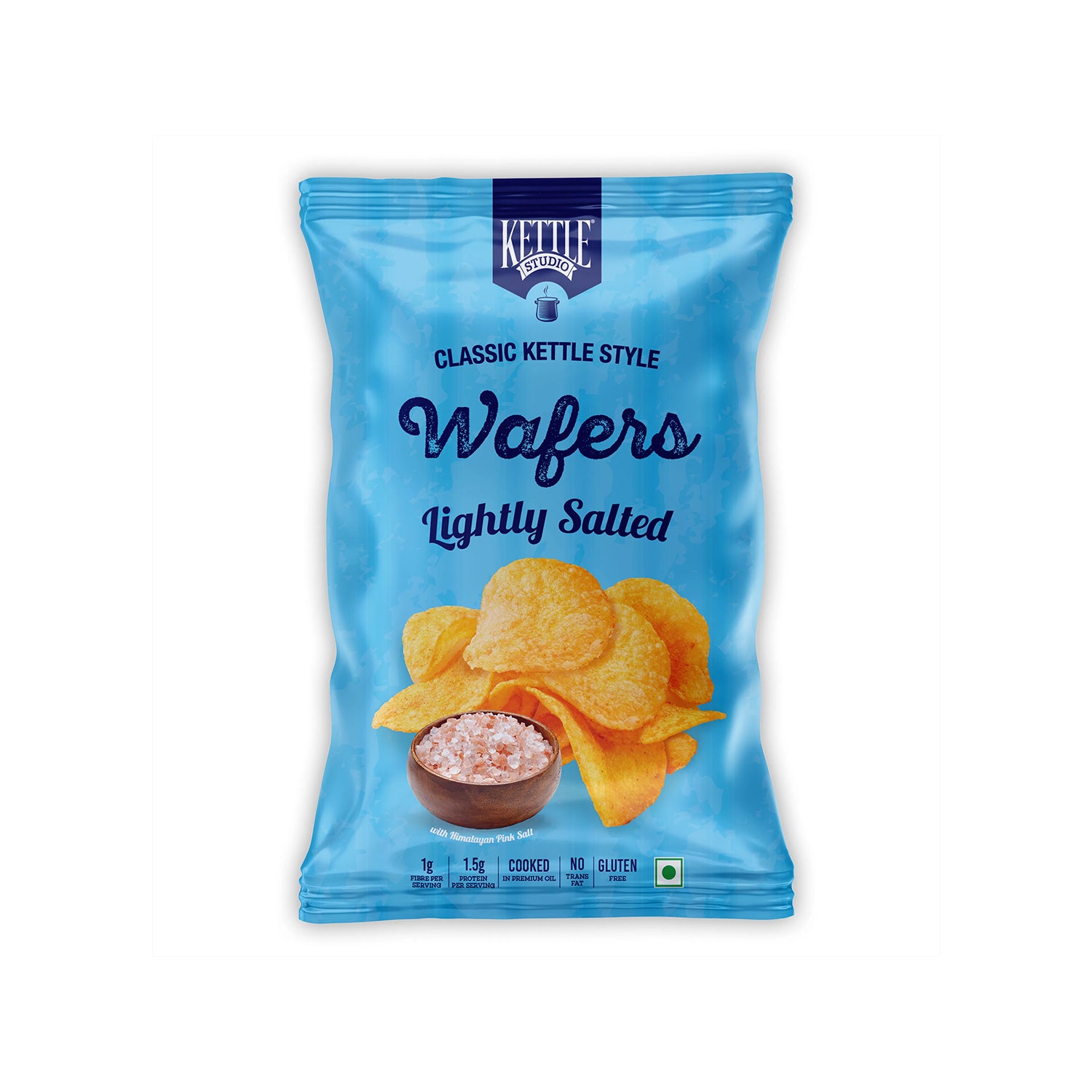 Kettle Wagers Lightly Salted 150Gm