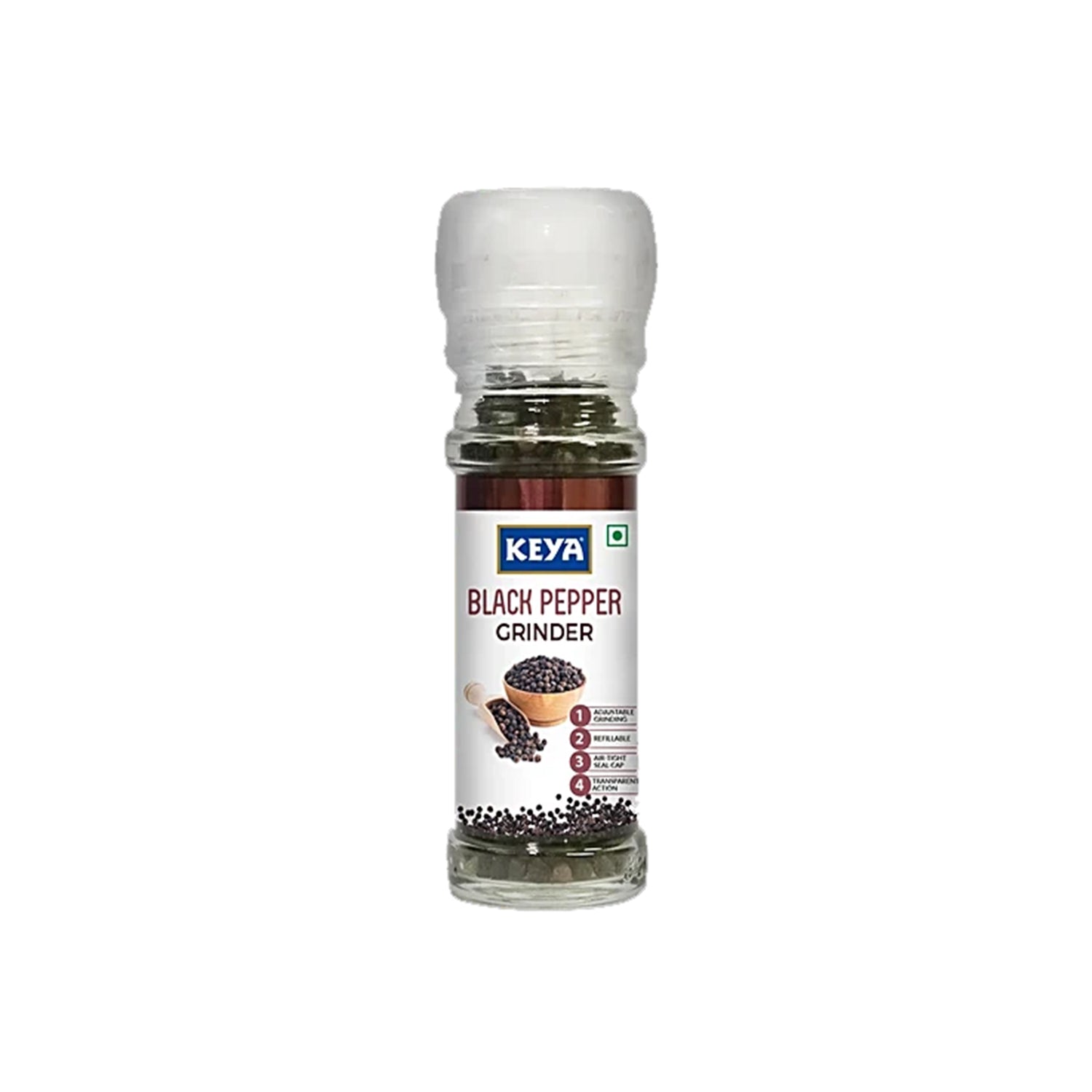 Keya Grinder Black Pepper 50Gm