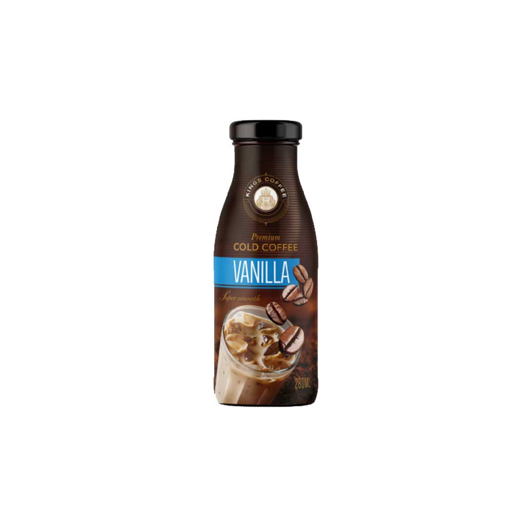 Kings Coffee Vanilla Bottle 280Ml