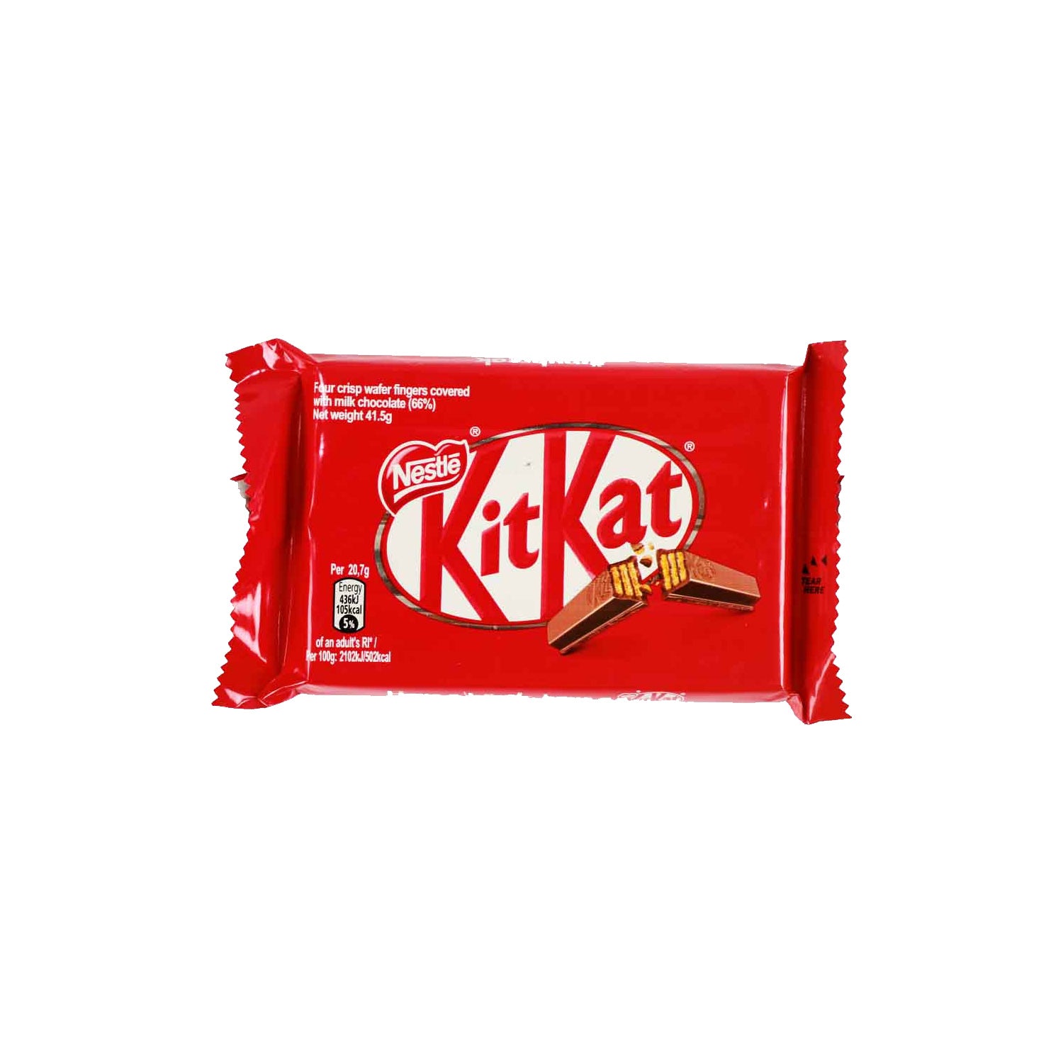 Kitkat 4 Finger Cocoa Plain 41.5Gm