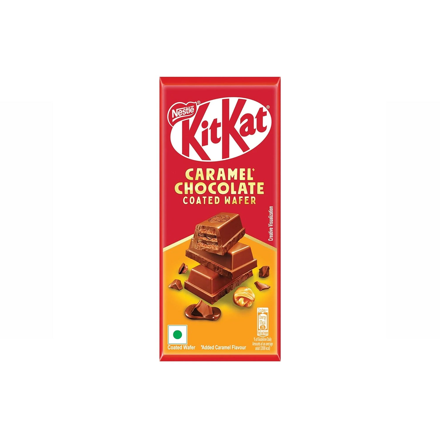Kitkat Caramel Choco Coated Wafer 50Gms