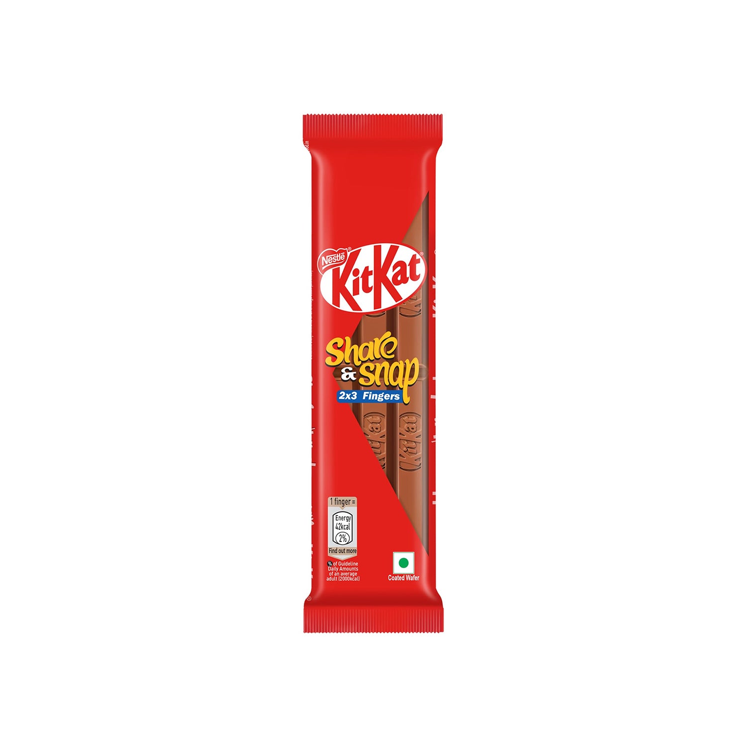 Kitkat Share Snap 2X3 Finger 55Gm