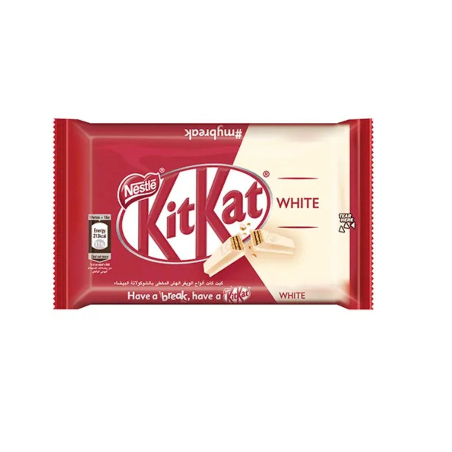 Kitkat White 4 Finger 41