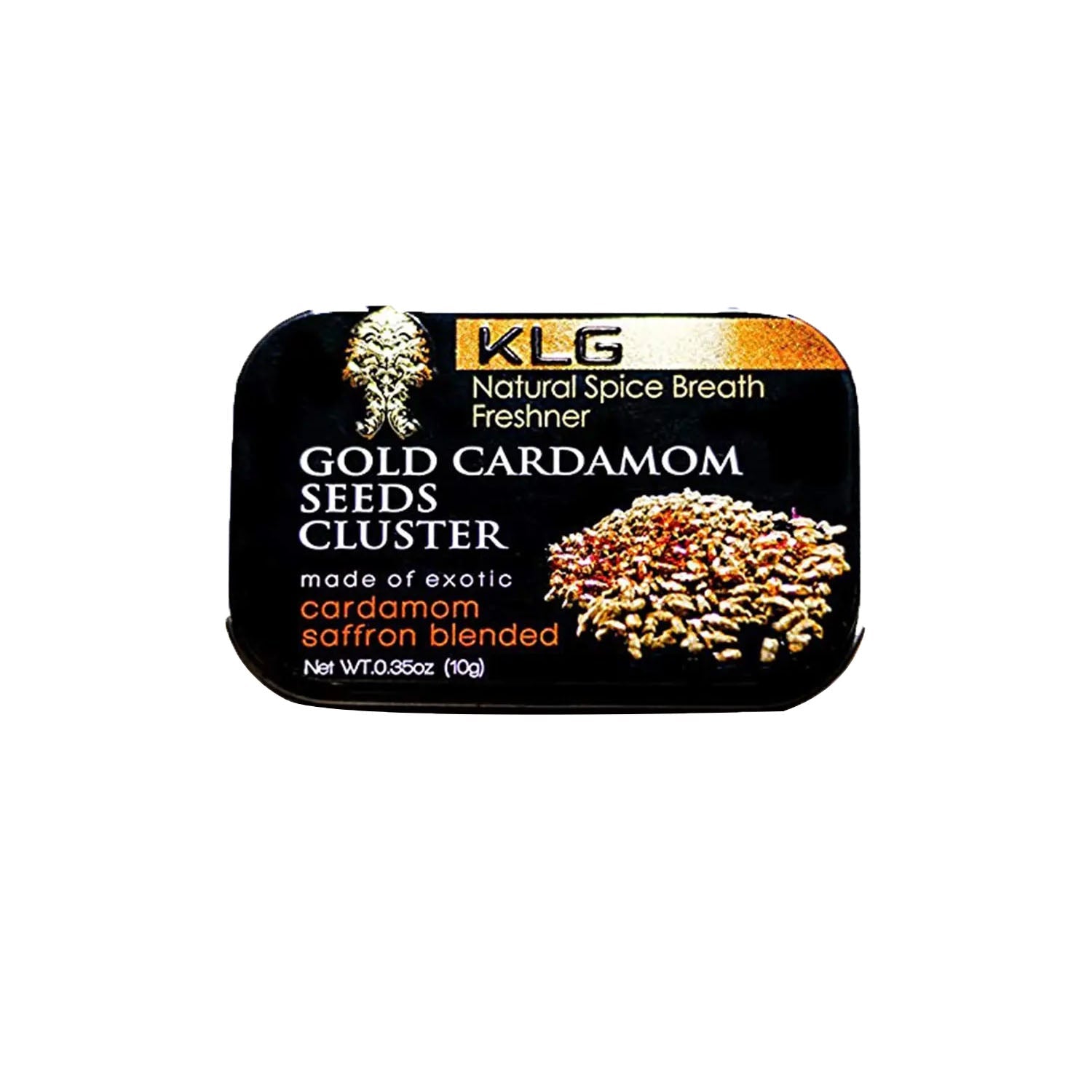 Klg Gold Cardamom Seeds Cluster 10Gm