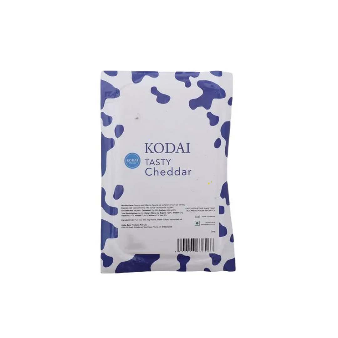 Kodai Tasty Cheddar 200Gm