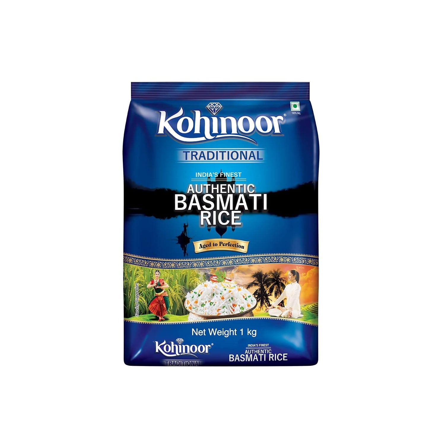 Kohinoor Traditional Authentic Basmati Rice 1 Kg
