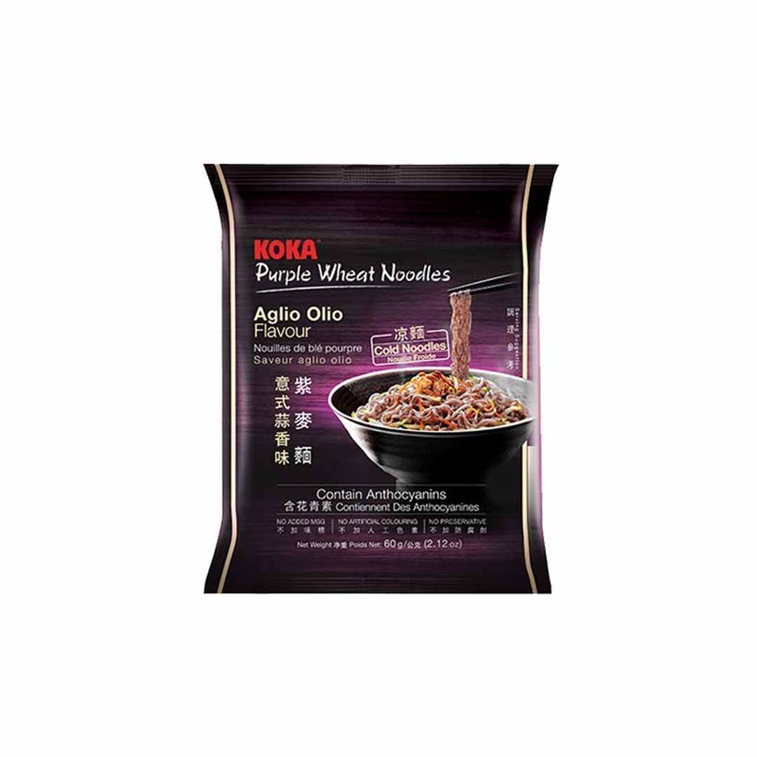 Koka Purple Wheat Noodles Aglio Olio 60Gm