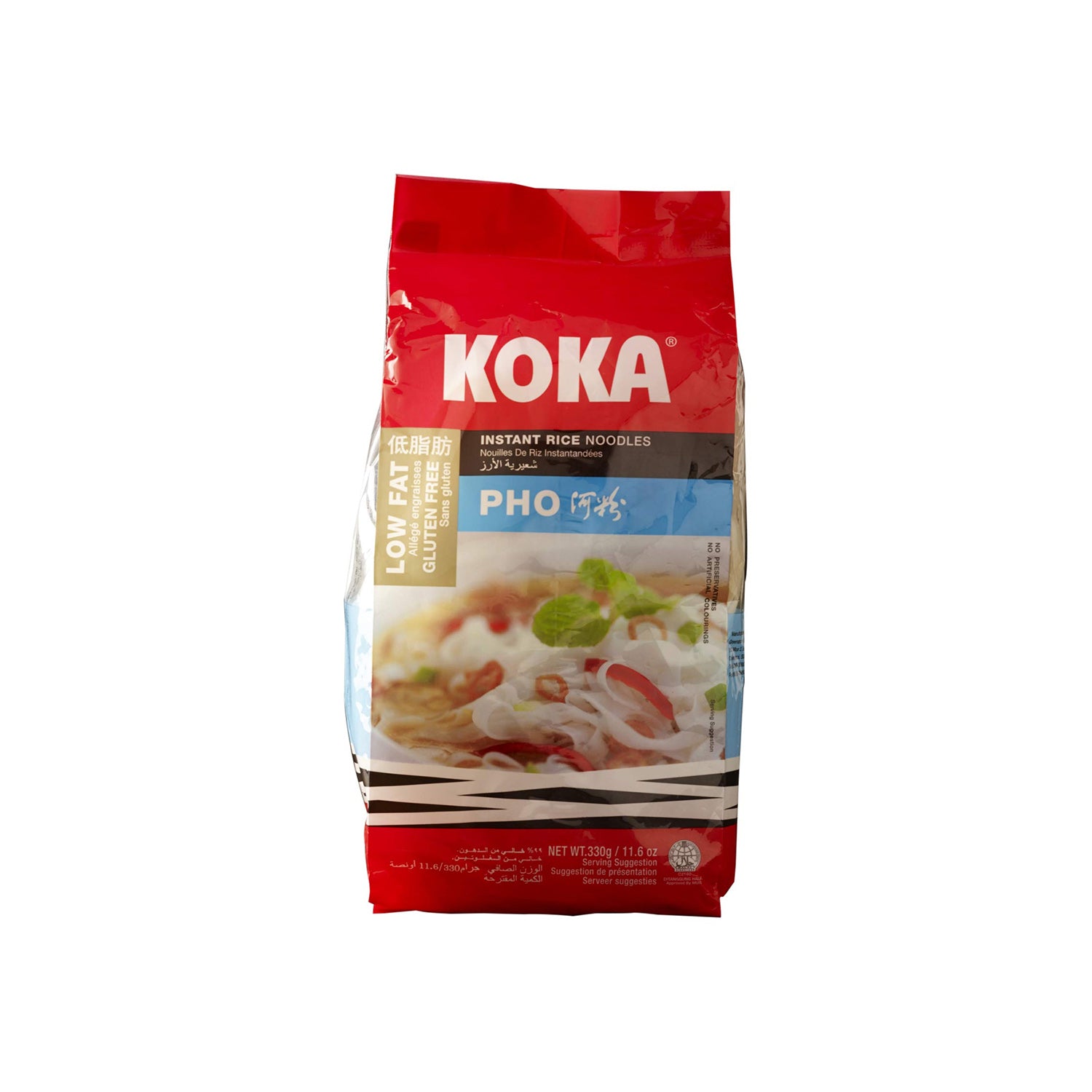 Koka Instant Noodles Pho Rice Low Fat 330Gm