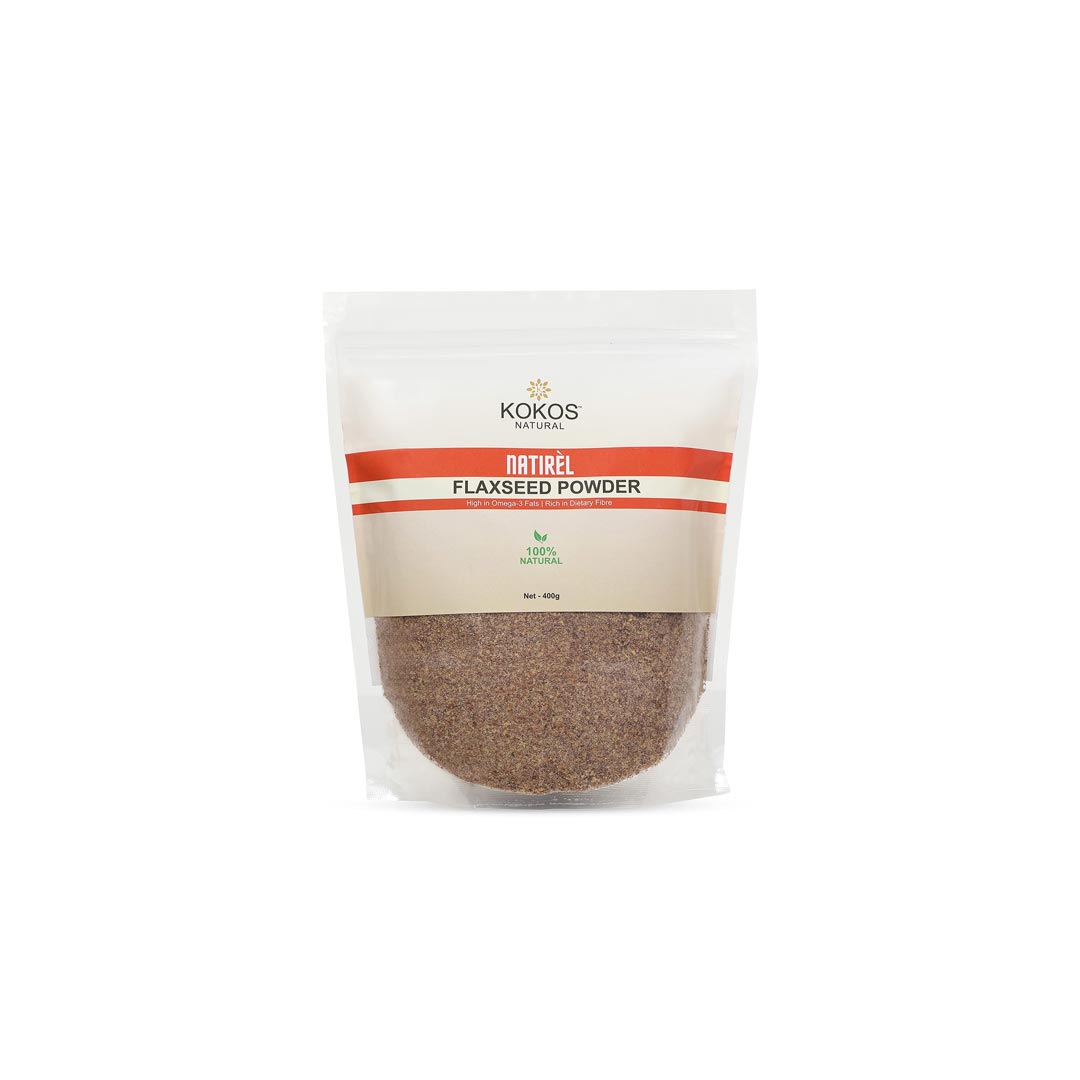 Kokos Natural Flaxseed Powder 400Gm